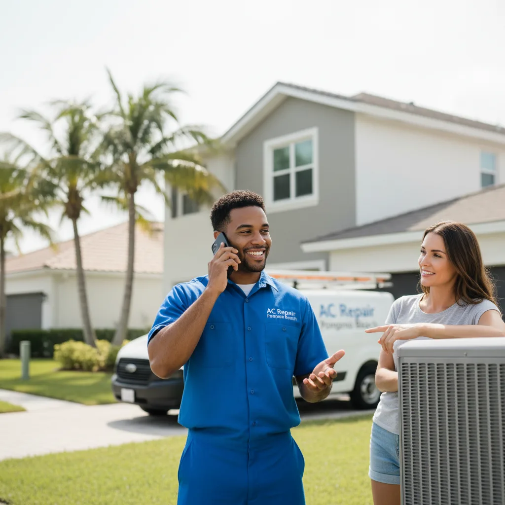 AC Repair Pompano Beach customer support in Levant